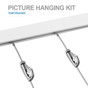 picture hanging system and picture rail hanging system