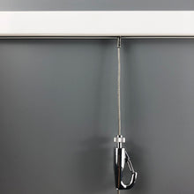 이미지를 갤러리 뷰어에 로드 , Complete Kit Wall Mounted Pro ( 2x 59&quot; Rails 4 Stainless Steel Cables 4 Hooks )